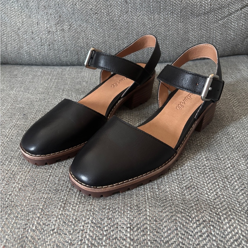 Madewell The Claudie Lugsole Mary Jane Sz 5